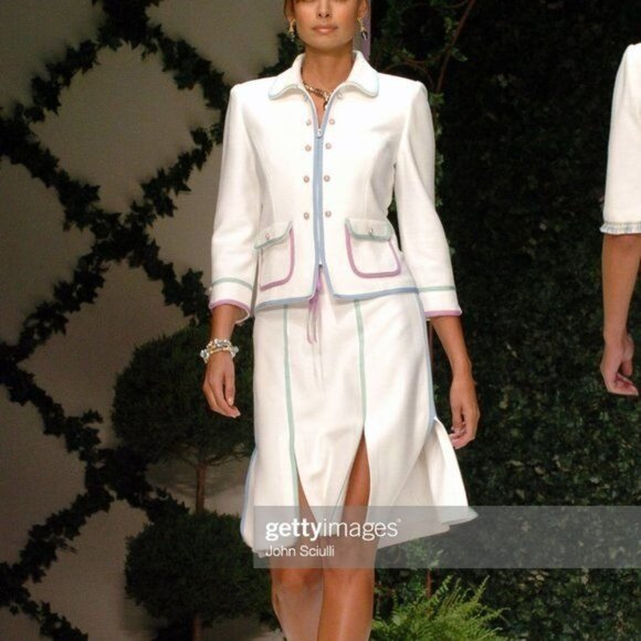 St. John Dresses & Skirts - St John Spring 05 Pastel Ribbon Santana Knit Skirt